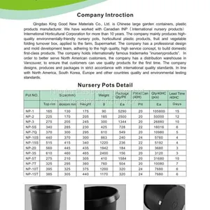 NURSERY POTS NP-20 Flower Pot China Exporter thumbnail-2