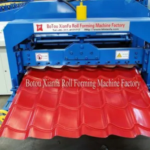 Color Steel Sheet Standard Roof Glazed Tile Forming Machine thumbnail-3