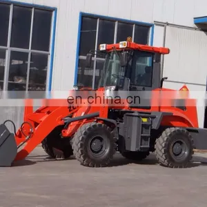 1ton Wheel Loader With 4 in 1 Bucket,china Factory Loader,mini Wheel Loader thumbnail-1