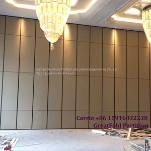 High Quality Folding Moving Office Partition Glass Walls for Office thumbnail-4
