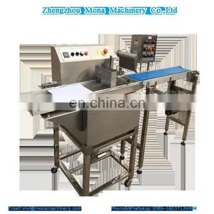 High Output Chocolate Coating Enrobing Machine/small Chocolate Coating Machine thumbnail-1