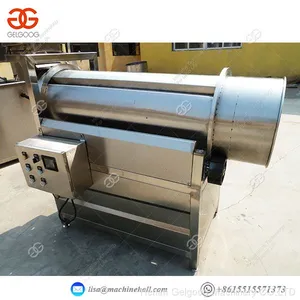 Drum Snack Food Peanut Nut Seasoning Potato Chips Flavoring Machine thumbnail-1