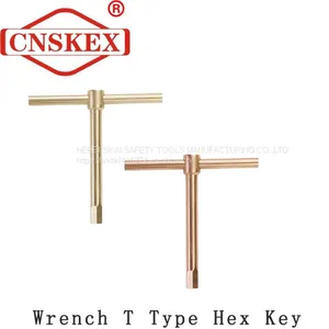 Non Sparking Wrench T Type Hex Key Tools thumbnail-1
