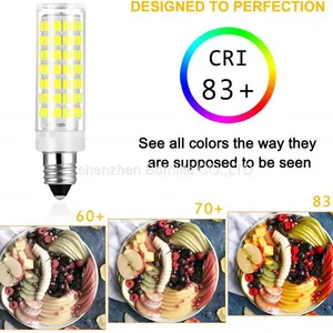 E12 LED Bulb,Dimmable Bulb Light JD E12 Mini Candelabra Base Lamp High Brightness Led Light thumbnail-3