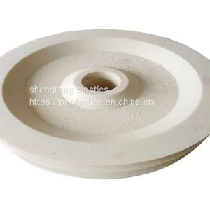 Nylon Pa6 Plastic Machining and Lathe Milling Parts for Textile and Farm Machinery thumbnail-1