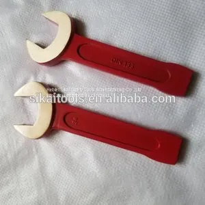 Hebei SIKAI Non-sparking Wrench Striking Open 34mm Aluminum Bronze Red Spray Treatment thumbnail-1