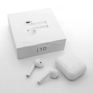 I10 Tws Earpod Wireless Headphones Stereo Earphone Tws I10 Earphone Earbuds thumbnail-1
