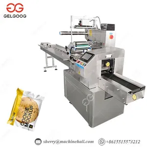 Pillow Type Cookie Packaging Machine, Candy Packing Machine for Sale thumbnail-2