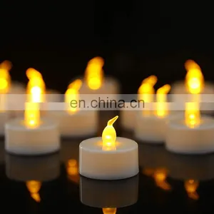 Right Flickering Bulb Battery Operated Flameless LED Tea Light for Seasonal and Festival Celebration thumbnail-1