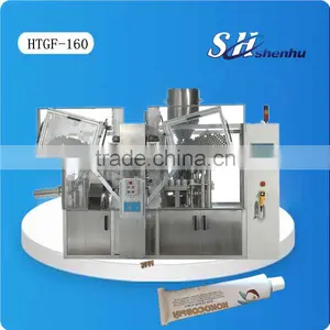 High Speed Double Nozzle Aluminum Tube Filling And Folding Machine thumbnail-1