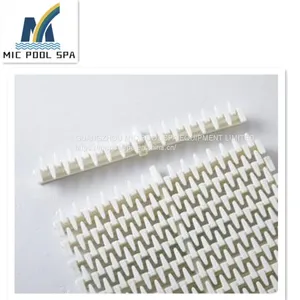Swimming Pool Anti Slip PVC Grating Pool Overflow Drain Grate thumbnail-5