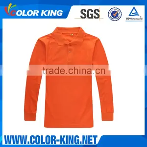 Cheap High Quality Sublimation Pique Lapel T-Shirt thumbnail-1