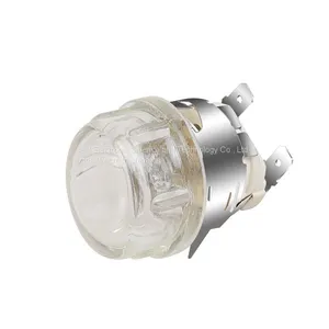 J&V Small Round Oven Lamp Halogen Light G9 25W 230-250V thumbnail-2