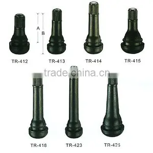 Tire Valves TR412/TR413/TR414 Snap-In Tubeless Valves thumbnail-1