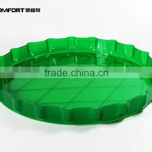2015new Design Plastic Round Serving Melamine Tray thumbnail-2