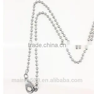 Fashion Necklaces 2014 Stainless Steel Silver Snake Chain Necklace thumbnail-1