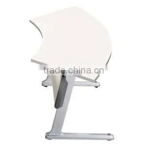 Round Aluminum Leg Office Table for Sale HD02D-L thumbnail-1