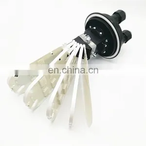 FTTH Terminal Distribution Box PPR ABS Mini In-line Closure Joint 12 48 96 144 288 Core Fiber Optic Enclosure thumbnail-3