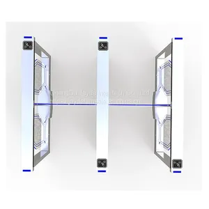 Automatic Swing Pedestrian Turnstile Gate/ Security Swing Turnstile Gate/ Barrier Optical Turnstile thumbnail-1