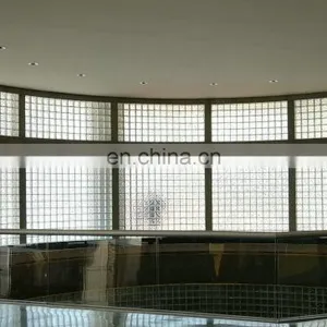 190mm*190mm*80mm Building Clear Decorative Hollow Glass Wall Block Brick thumbnail-5