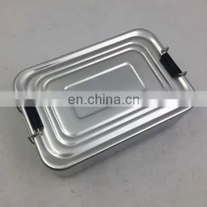 Leakproof Metal Aluminium Food Container With Lid thumbnail-1