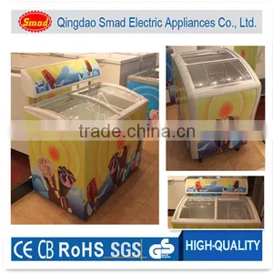 CKD Solid Door Chest Freezer Portable Chest Freezer AC Freezer thumbnail-1