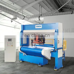 Automatic Football Die Cutting Machine With Conveyor Belt thumbnail-1