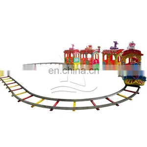 Factory Price Amusement Park Games Electric Train Set for Adults thumbnail-1