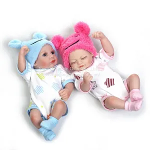 10 Inches of Cute Simulation Reborn Baby Foreign Trade Sources WISH Quick Sale Amazon Products thumbnail-5