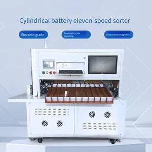 Lithium Battery Sorter, 11 - Stage Cell Sorting Equipment With Scanning Function, Eleven - Channel Sorter for Cylindrical Batteries thumbnail-1
