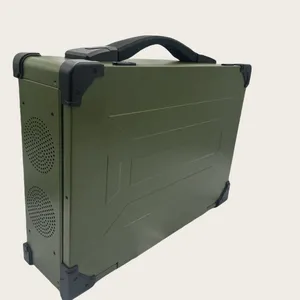Rugged Laptop 17.3 Inch Portable Reinforced Computer 2U Height Chassis Low Power Consumption Excellent Heat Dissipation Intel Xeon CPU thumbnail-2