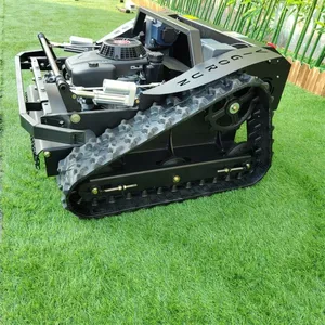 Petrol Self-Charging Generator 550MM Cutting Width Cordless Robotic Lawn Mower for Hills thumbnail-4