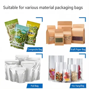 Commercial Automatic Sealing Machine for Plastic Film Food Mooncake Tea Nuts and Snacks thumbnail-4