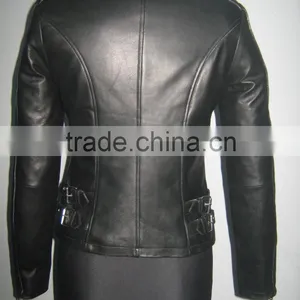 Stylish Genuine Leather Jackets Black Sheep Nappa thumbnail-4