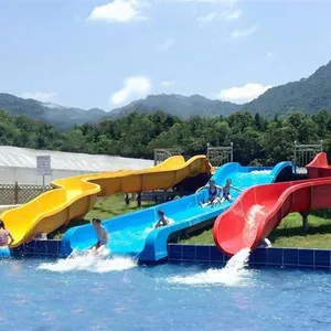 Children's Water Park Equipment Manufacturer, Water Slides, Parent-child Interaction, Large Combined Slides, Customization Supported thumbnail-5