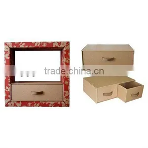 100% Recyclable Foldable Cardboard Storage Drawers Guangdong thumbnail-1