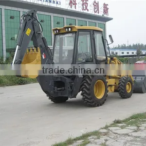 CE Approved Lawn Tractor Backhoe Loader for Sale XD850 Made in China thumbnail-4