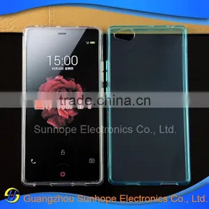 Wholesale Glossy Design Transparent Tpu Mobile Phone Cover for ZTE Nubia Z9 Max Case thumbnail-4