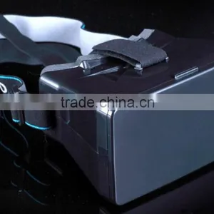 High Quality ABS Material Virtual Reality VR Mobile Phone 3D Glasses 3D Movies Games With Resin Lens For 3.5 to 5.6" Smartphone thumbnail-3