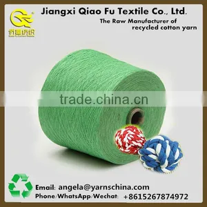 OE Recycled Polyester Cotton Blend Yarn Pet Rope Yarn Handmade Pet Toys thumbnail-3
