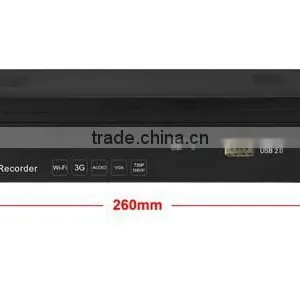 Free CMS P2P 8 POE Ports 3G WiFi 3MP 5MP POE NVR Network Onvif 8CH 1080P NVR thumbnail-3