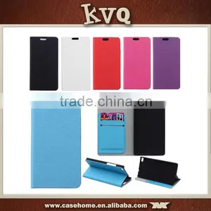 PU Leather Wallet Flip Case Cover for Sony Xperia m2 Cover Case thumbnail-2