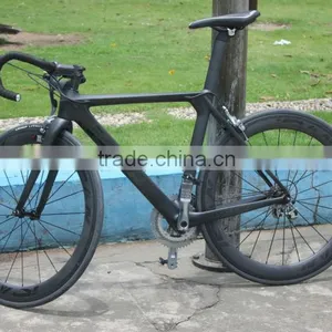 700c Carbon Complete Bike, Aero Road Bike Bicycle A1 thumbnail-1