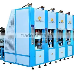 HM-128 2 Station Single Color Eva Sole Injection Machine thumbnail-3