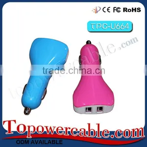 Best Quality 2 Amp Usb Car Charge For Iphone 6 6S Car Charger For Htc thumbnail-1