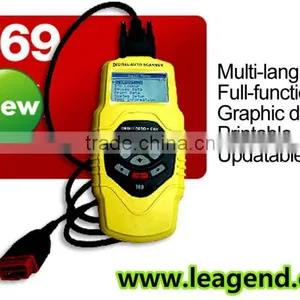 OBD2/EOBD JOBD ECU Car Programming Tool/auto Scanner T69-5 Languages,support Live Data Graph and Data Print Out thumbnail-1
