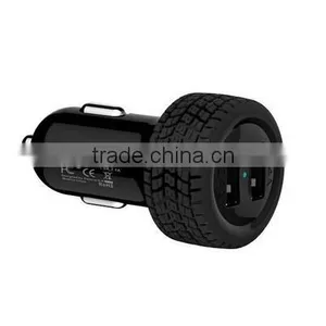 New 4.8A Dual USB Car Charger With Smart Sense IC thumbnail-1