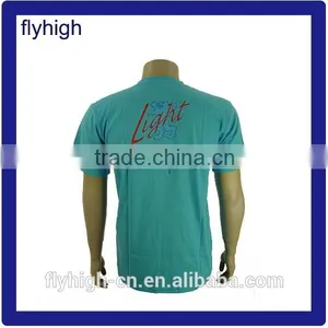 Unisex Light Blue Color Slik Printing 3XL Tee Shirt thumbnail-2
