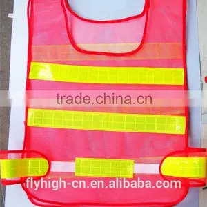 Roadway Safety High Visibility Reflective Mesh Vest thumbnail-4