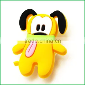 Factory Hot Saling PVC Shoe Buckle With Dog Shape/Festival Promotion Gifts thumbnail-1